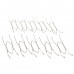 5x Plate Wire Hanging White Hanger Flexible With Spring*Wall Display&Art Decor   183225074603